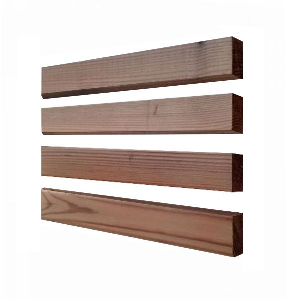 Thermowood latten - 4,2 cm breed