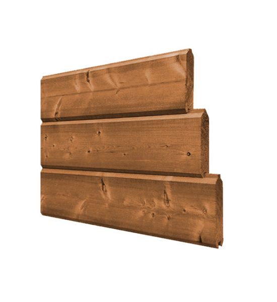 Thermowood planchet blokhutplank - 26 mm dik