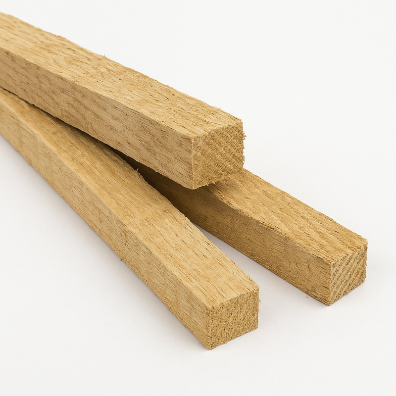 Eiken latten fijnbezaagd - 2,7 x 4 cm - KD