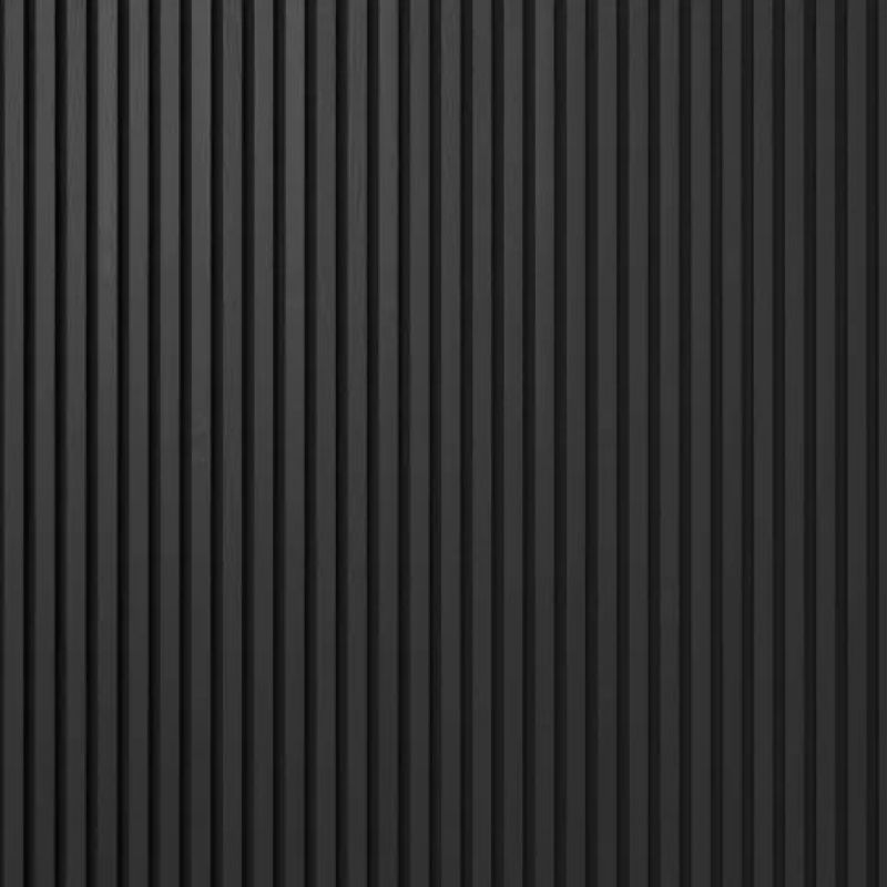 Akoestisch wandpaneel verticaal - Black oak