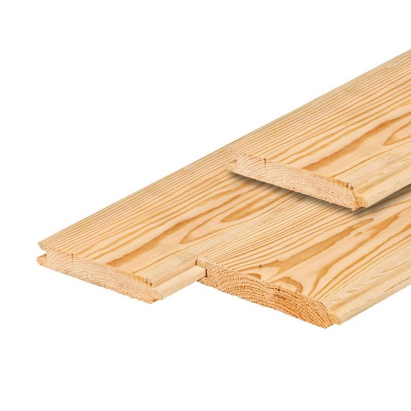 Douglas blokhutplank - 18 cm breed