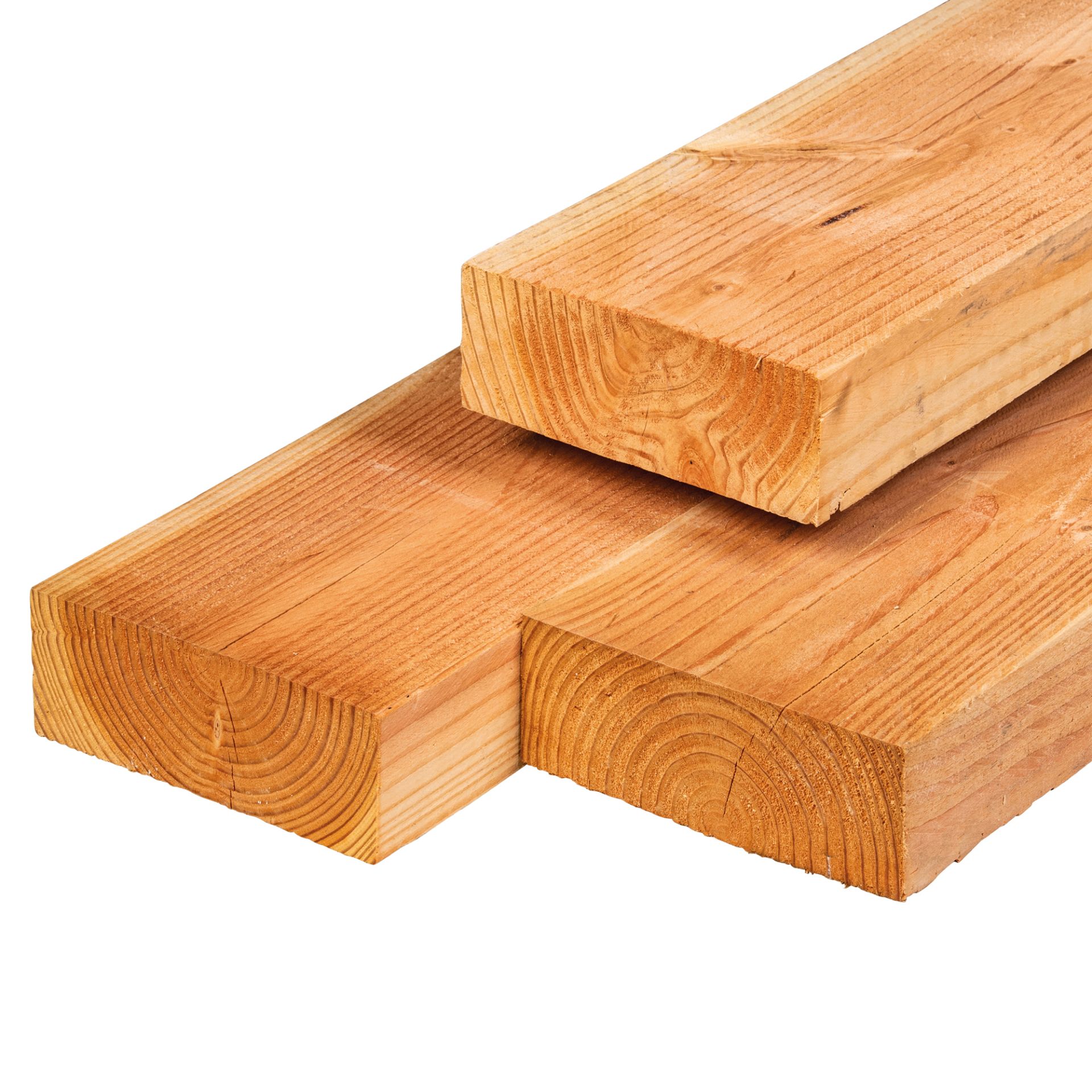 Lariks / douglas kepers - 3,5 x 18 cm - fijnbezaagd