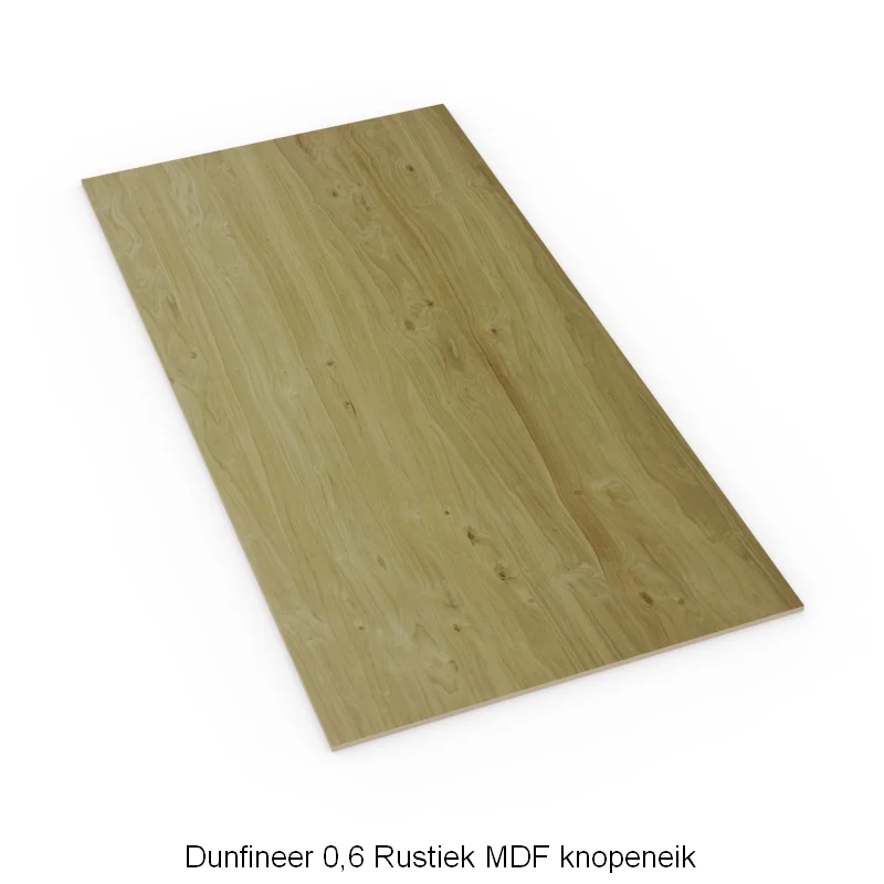 Eiken fineer keukenfront - Knopeneik