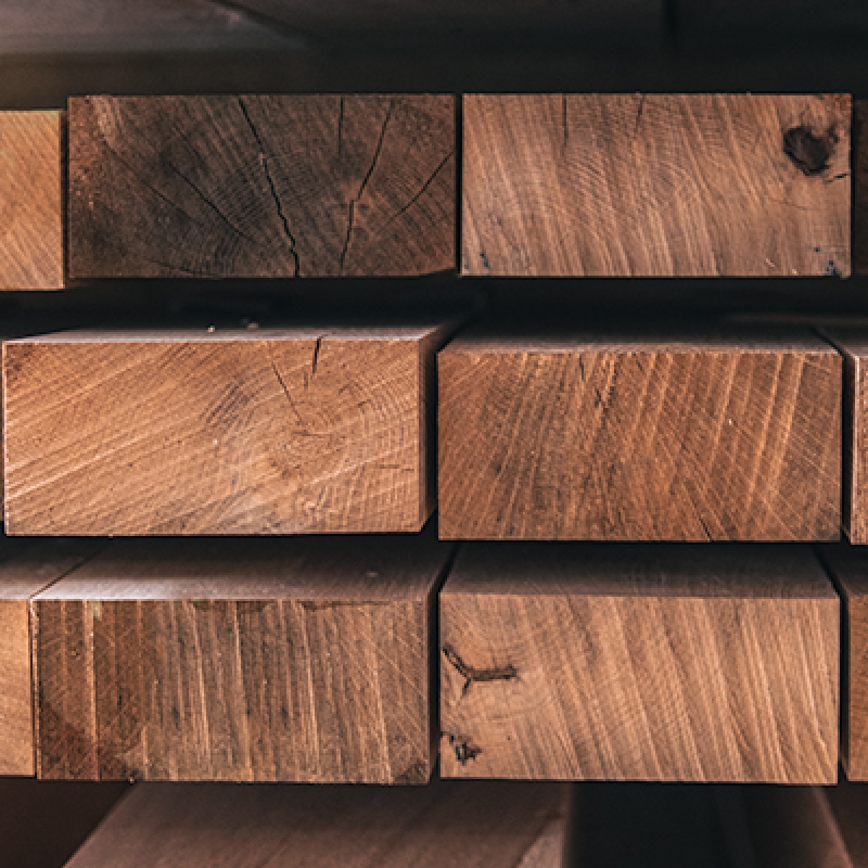 Eiken balken - 7 x 13 cm - geschaafd