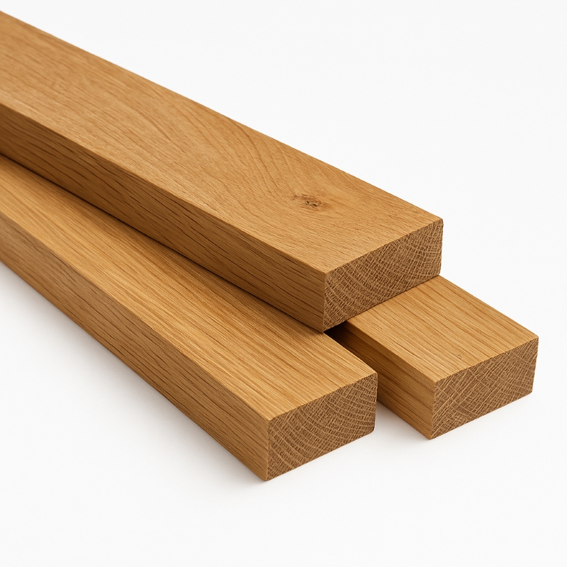 Eiken latten geschaafd - 2,2 x 3 cm - KD