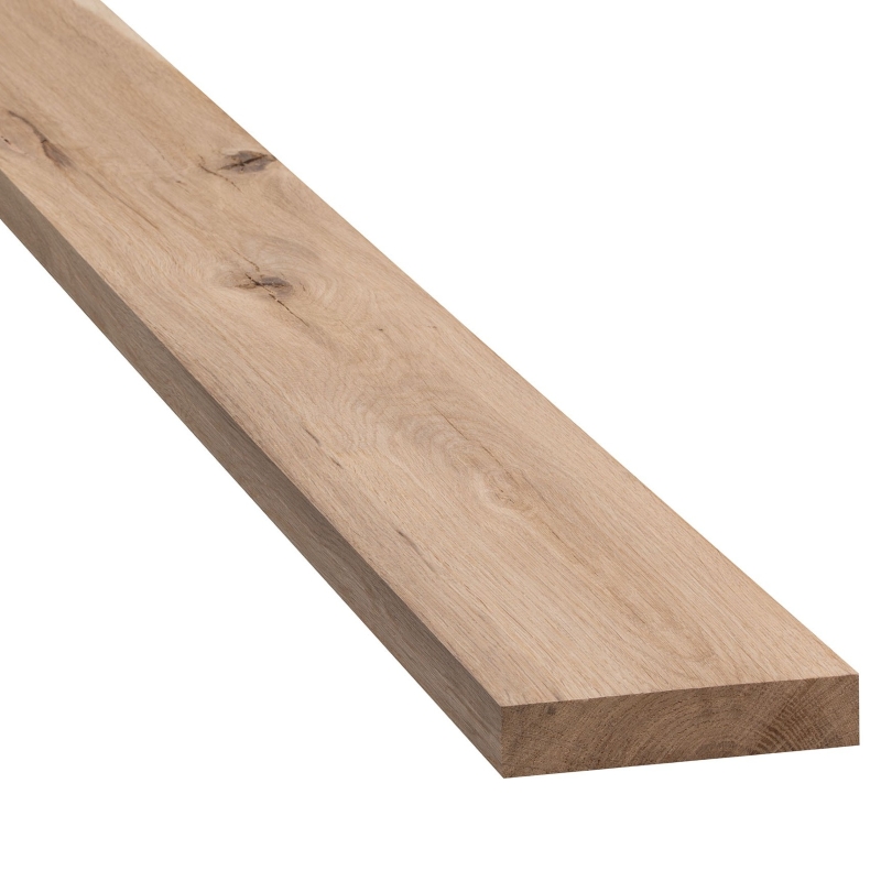 Eiken meubelplanken geschaafd - 2,2 x 9 cm - KD