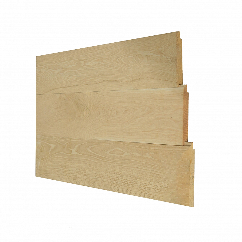 Eiken dakbeschot - 13 cm breed