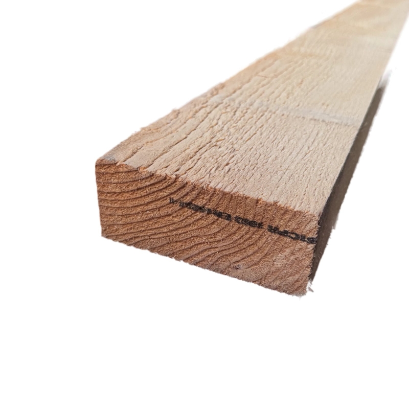 Epicea brut - 63 x 50 mm - onbehandeld