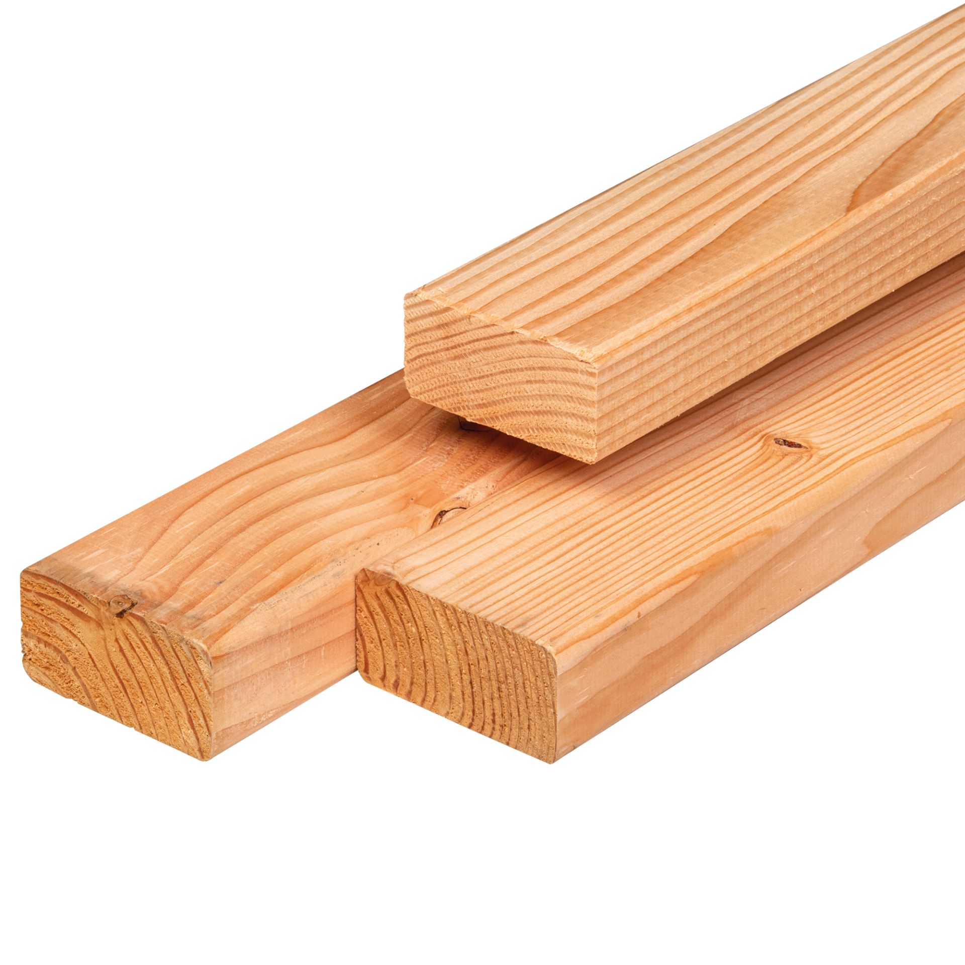 Lariks / douglas kepers - 4,5 x 9 cm - geschaafd