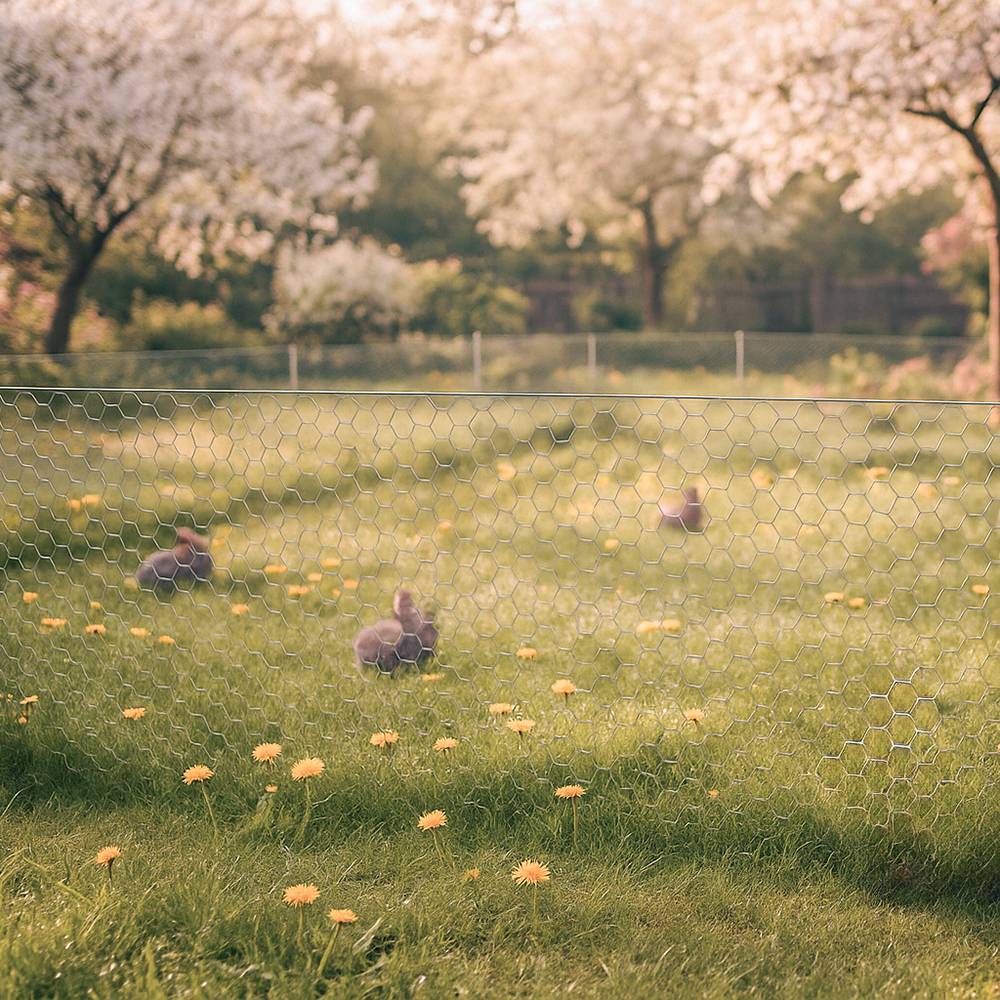 Kippengaas - 100 cm hoog