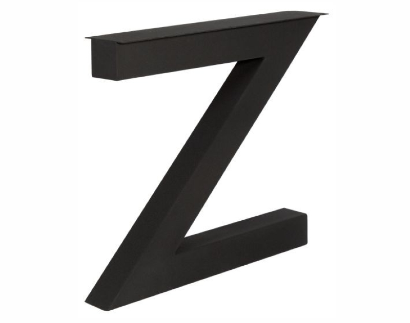 Zwart metalen onderstel - Model Z