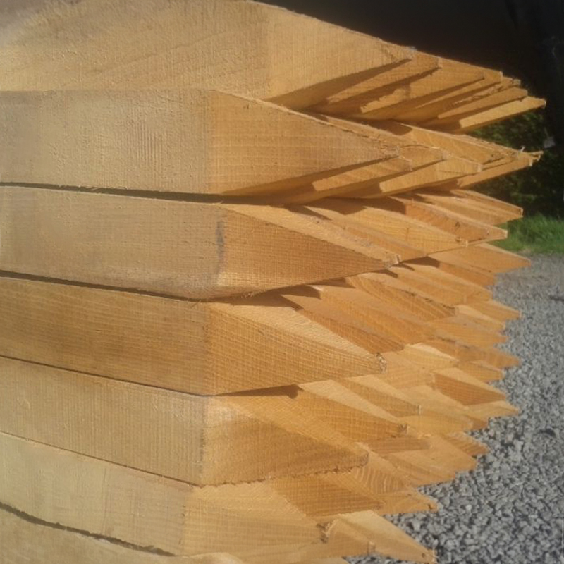 Robinia piketpaal - 6 x 6 cm