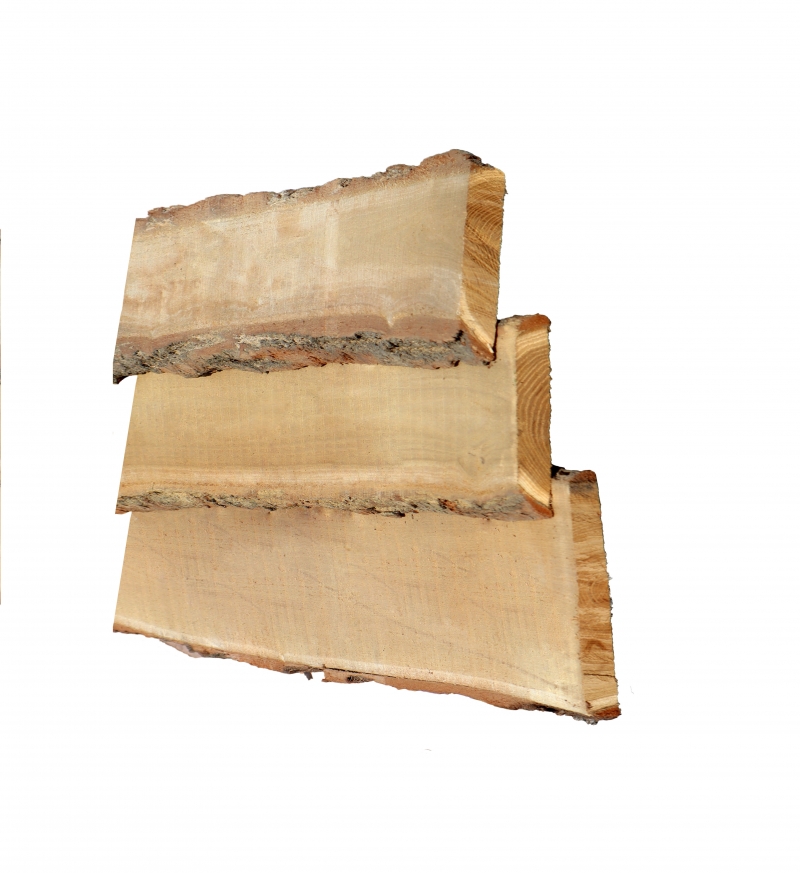 Robinia schorsplank - 50 mm dik