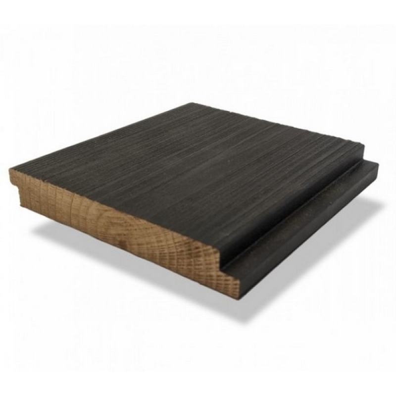 Thermowood Z-profiel Black - 6,2 cm breed