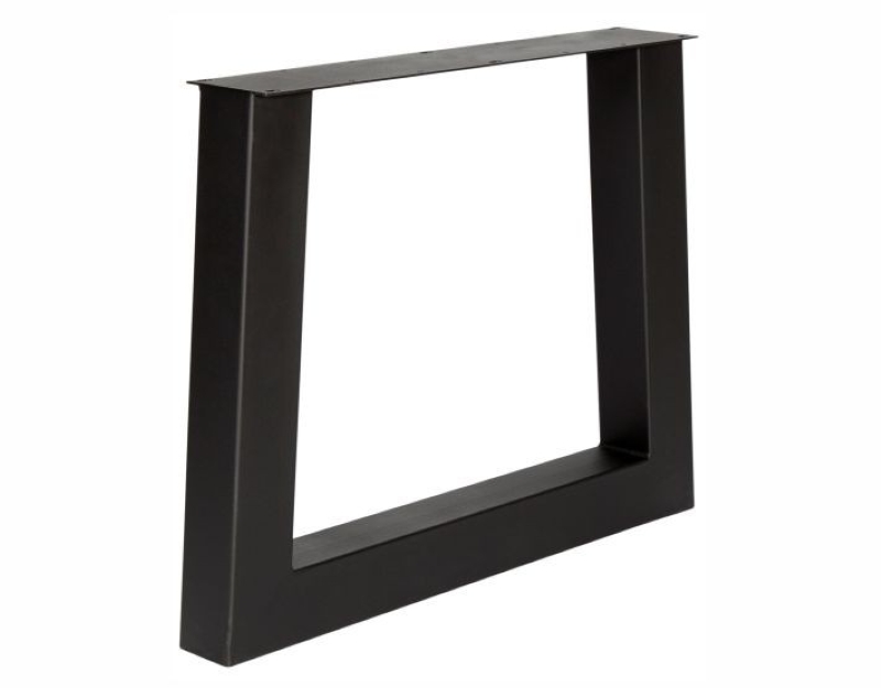Zwart metalen onderstel - Trapezium