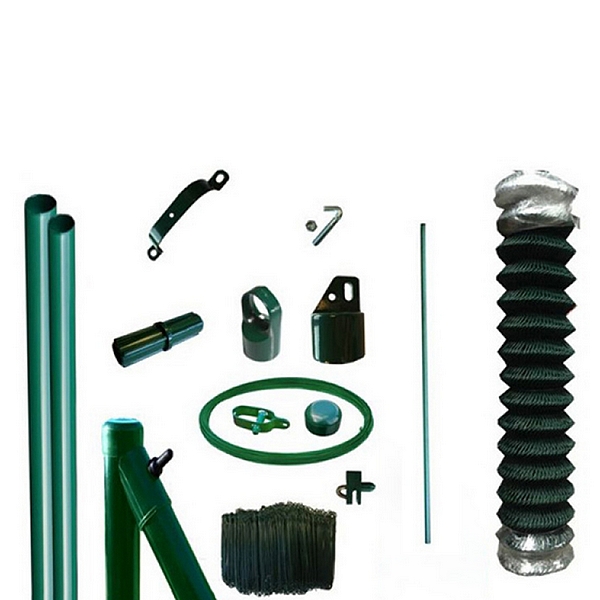 Tennisdraad All-in pakket - 125 cm hoog