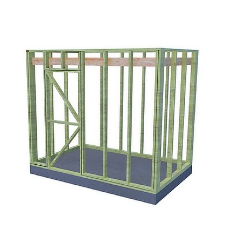 Vuren tuinhuis gebinte - 300 x 200 cm