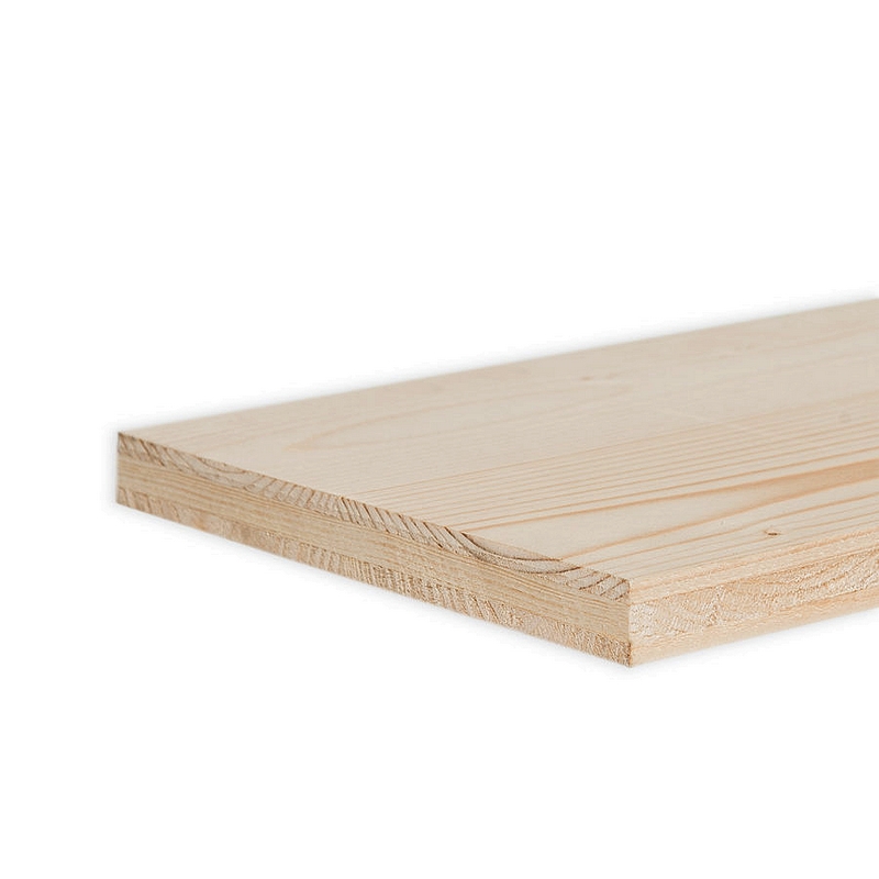 Vuren keukenfront A/B - 3-laags